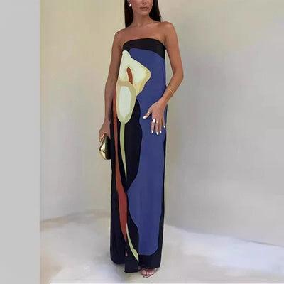 Avocado Print Dress | Model