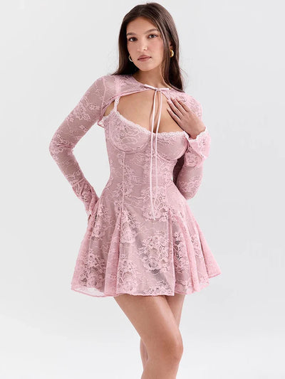 Bianca | Lace Mini Dress