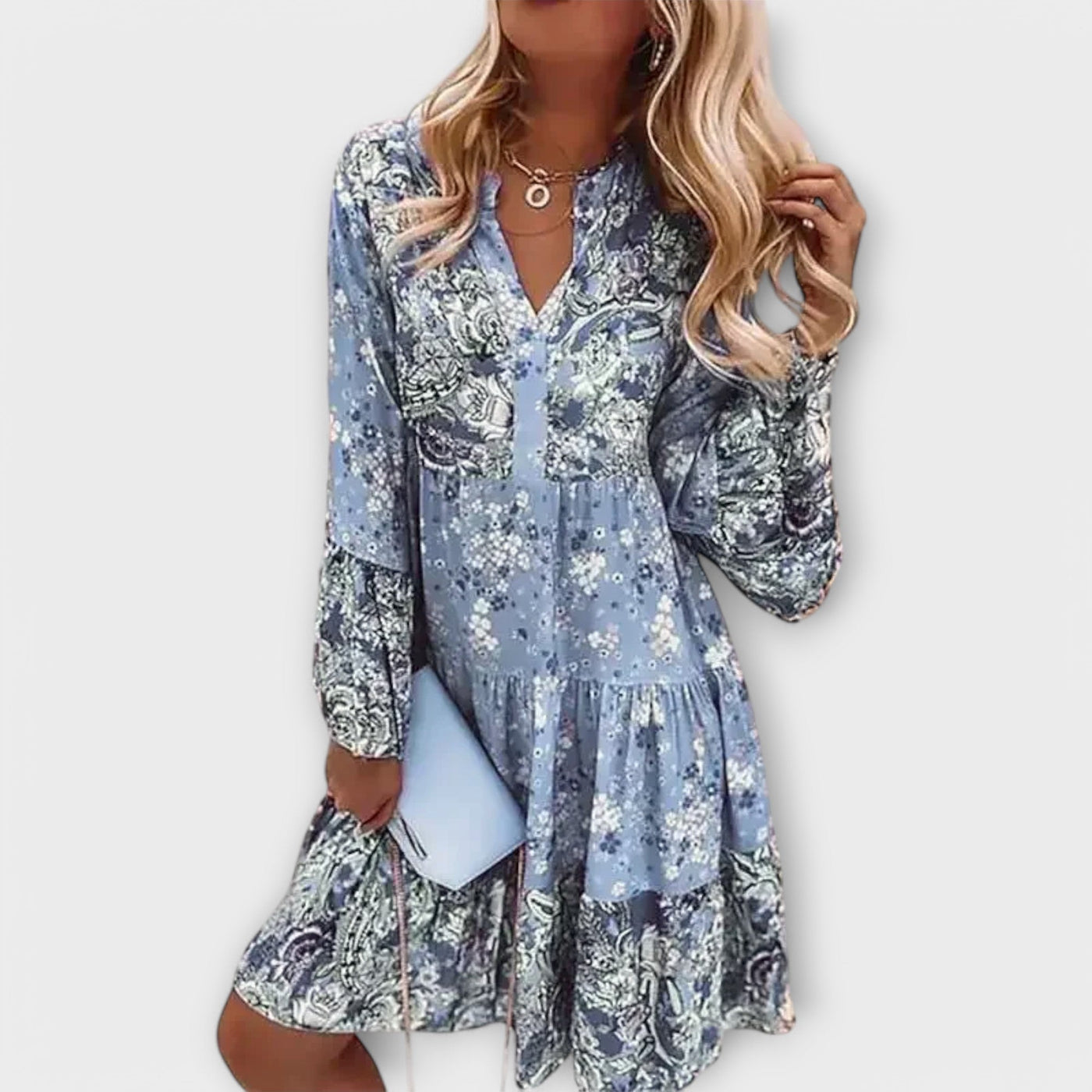 Boho A-Line Dress