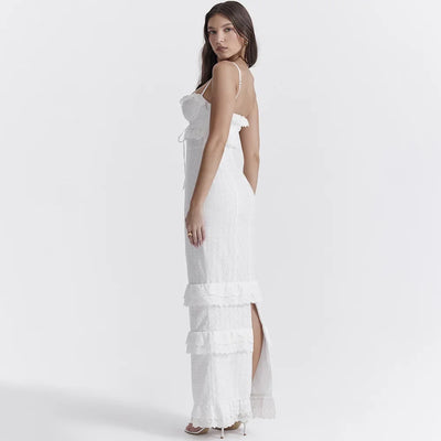 Embroidered Maxi Dress
