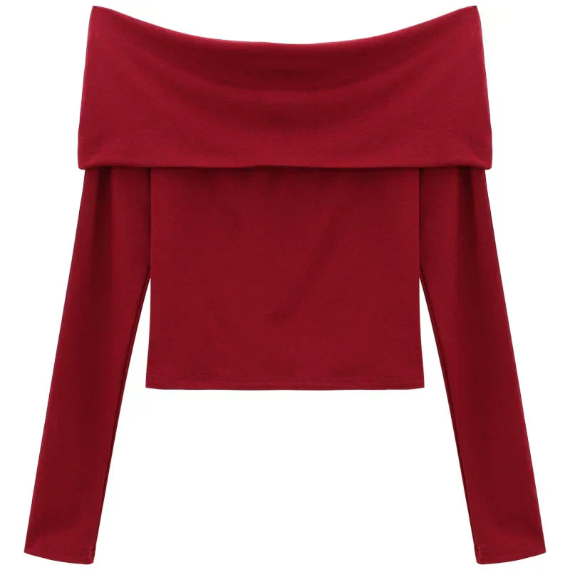 Linen off-shoulder top "Sunset Soirée" – Fresh & feminine