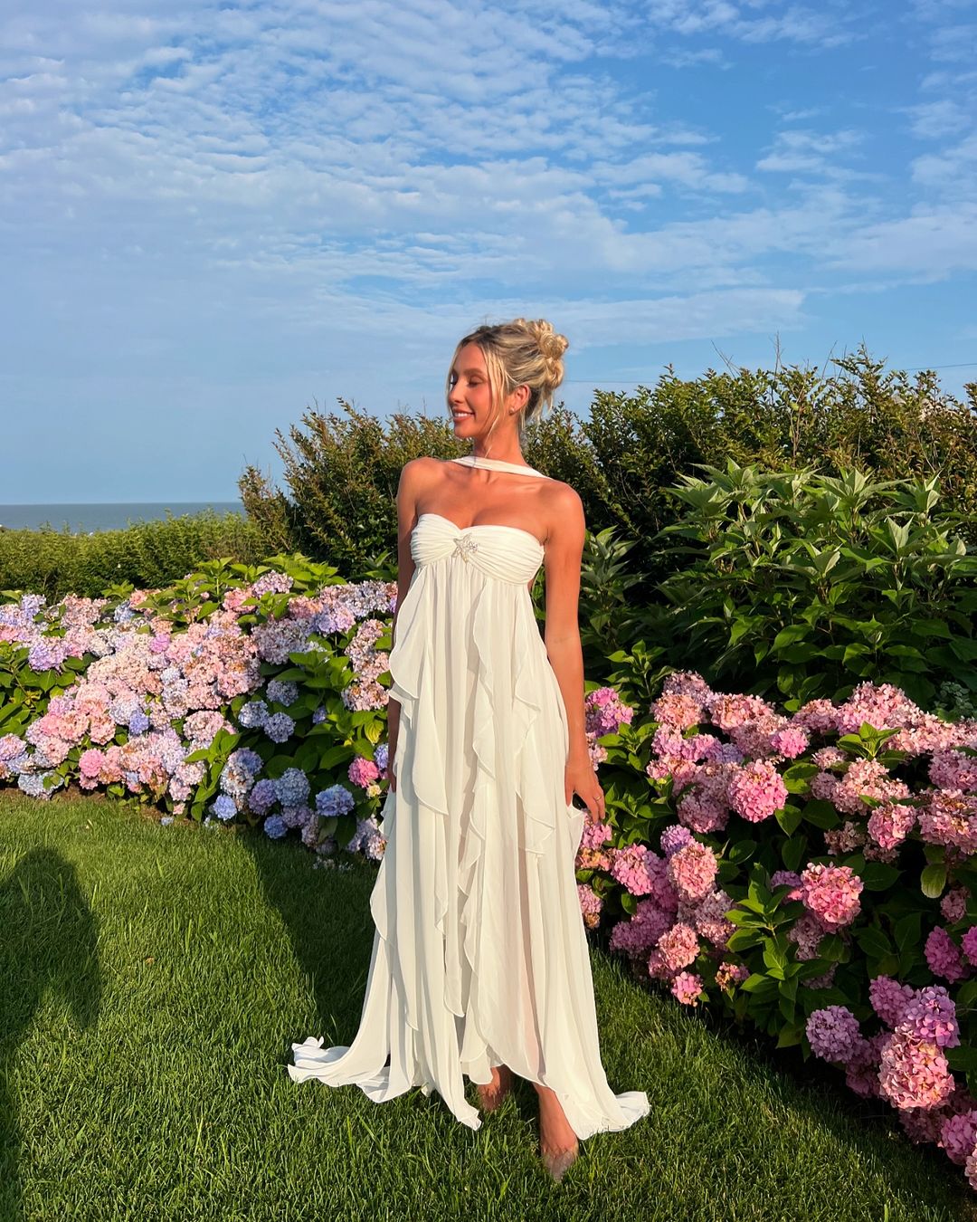 Ruffle Maxi Dress | Zylena