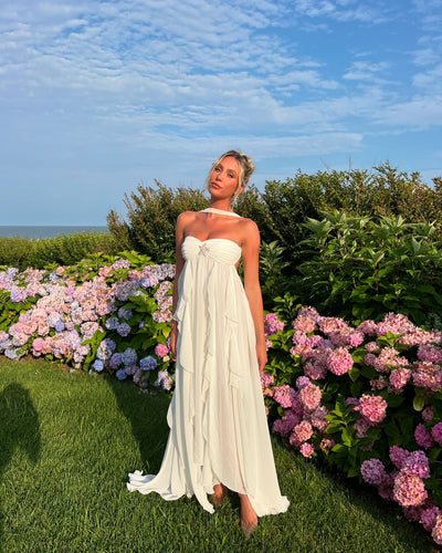 Ruffle Maxi Dress | Zylena