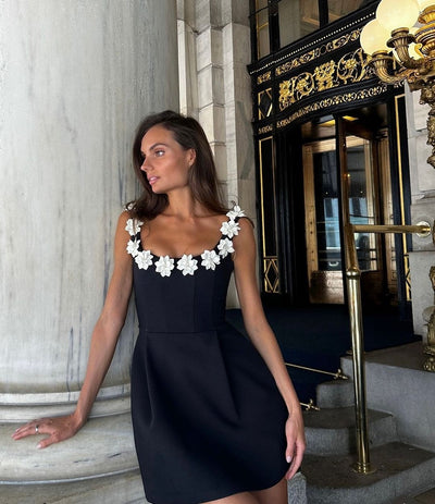 Floral Mini Dress | Soliris
