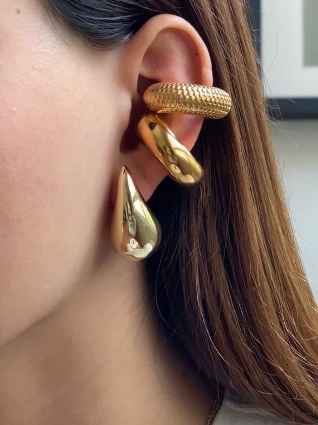 Hailey | Gold Earrings