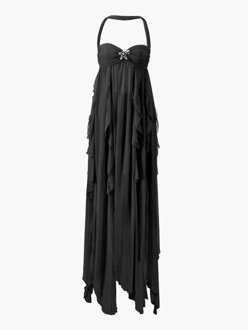 Ruffle Maxi Dress | Zylena