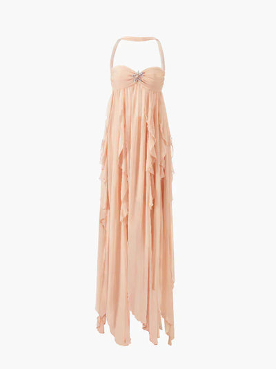 Ruffle Maxi Dress | Zylena