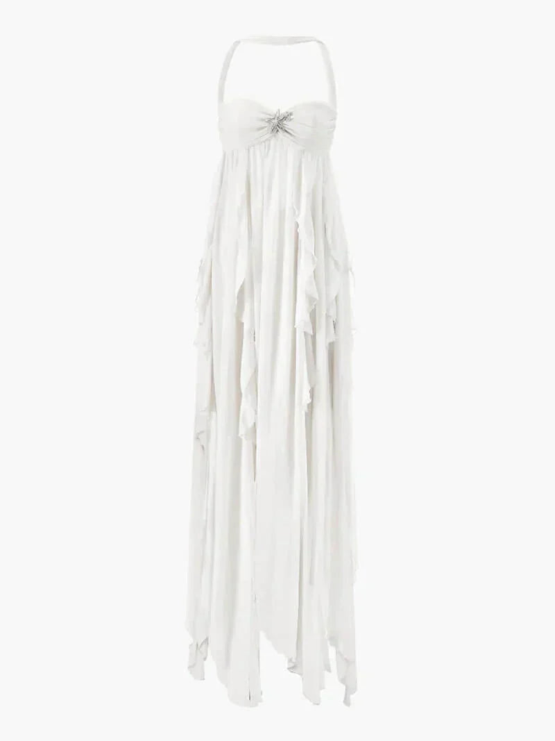Ruffle Maxi Dress | Zylena