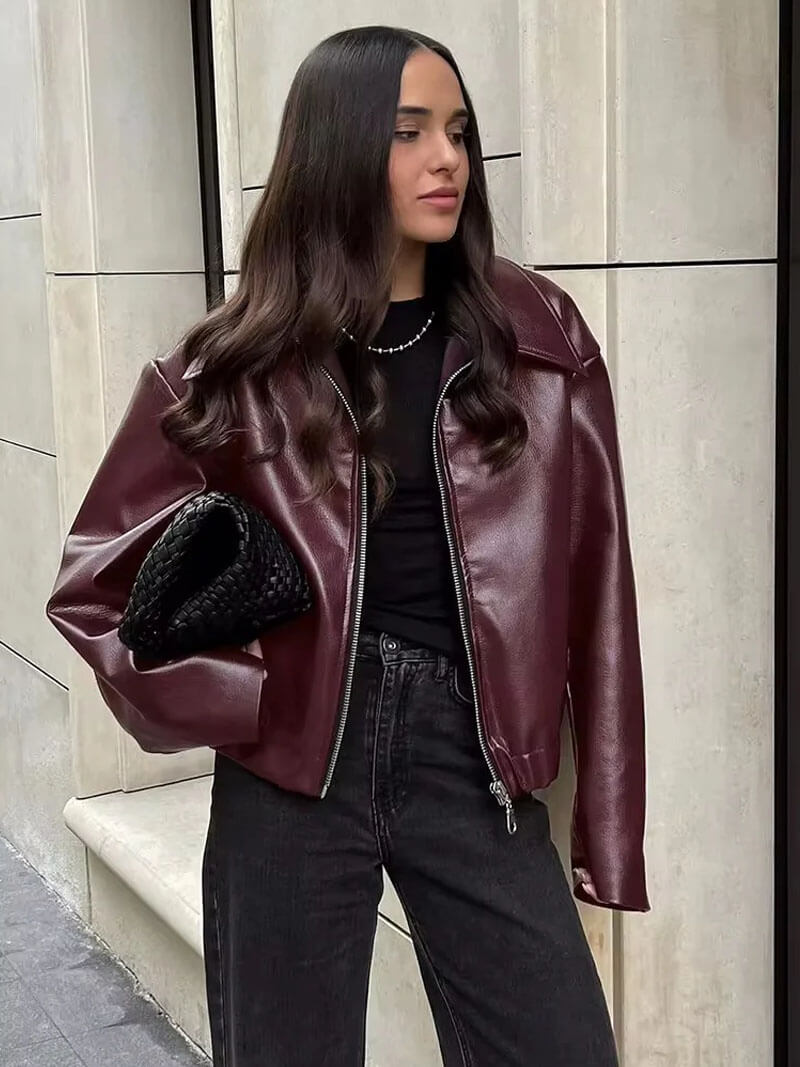 Zipper jacket "Weekend Getaway" – Chic & casual