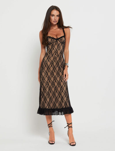 Naomi | Lace Midi