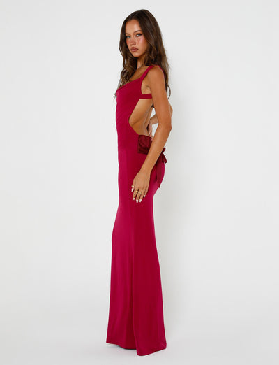 Valentina | Backless Maxi Dress