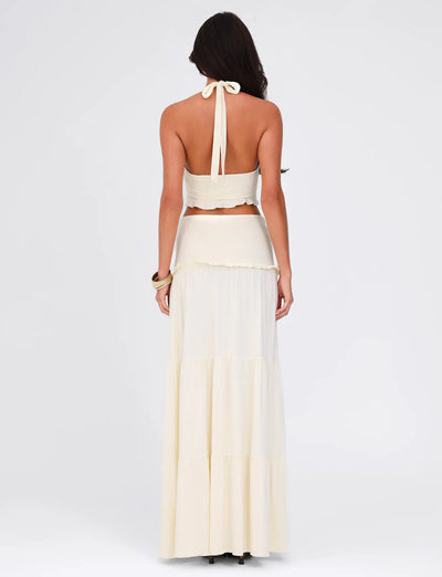 Solea | Twist Waist Maxi
