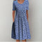 Blue with Flowers (Almost sold out)