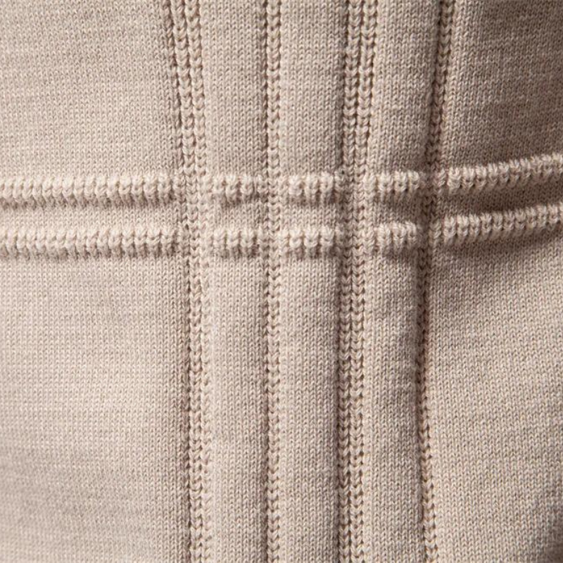 MIRAVO | Elegant Men's Jumper with Check Design