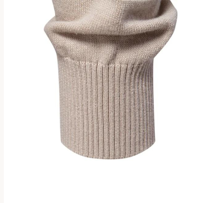 MIRAVO | Elegant Men's Jumper with Check Design