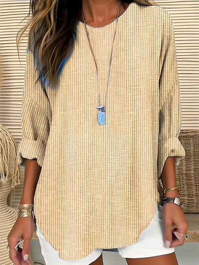 Elegant Casual Summer Blouse