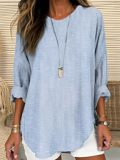 Elegant Casual Summer Blouse