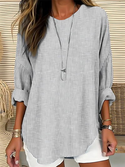 Elegant Casual Summer Blouse