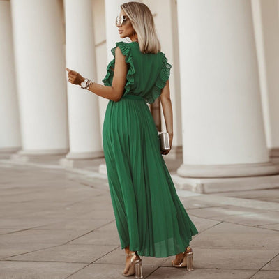 V-Neck Dress - Adele