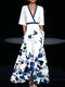 Blue White