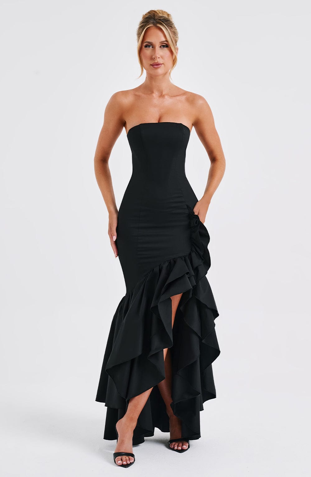 Silk dress "Garden Party" – Elegant & refined
