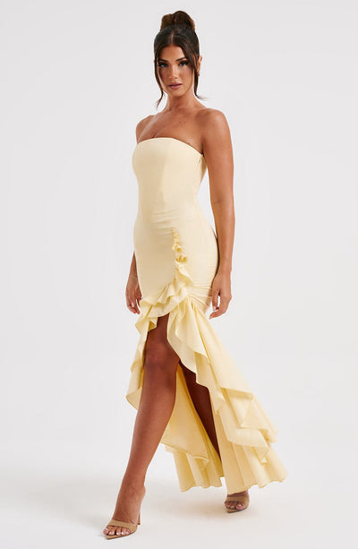 Silk dress "Garden Party" – Elegant & refined