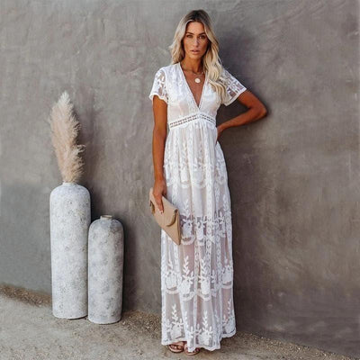 Maxi Lace Ibiza Dress