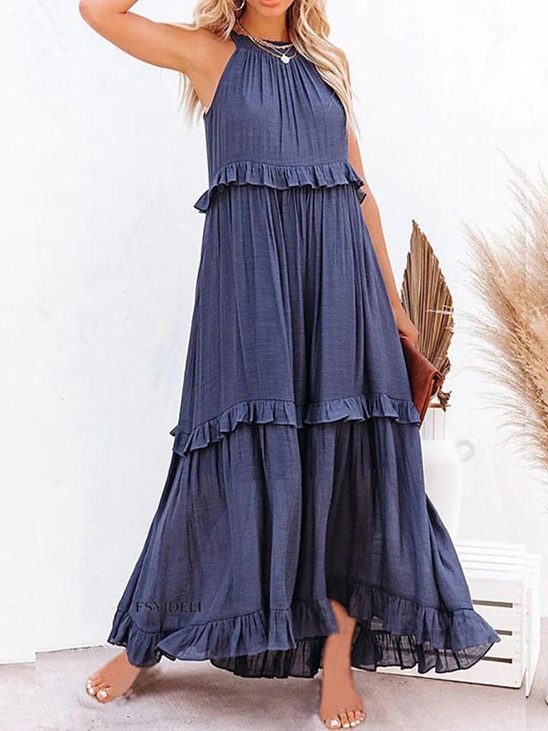 Blue Maxi Dress