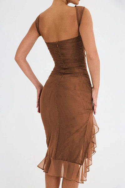 Lorienne | Ruffle Dress
