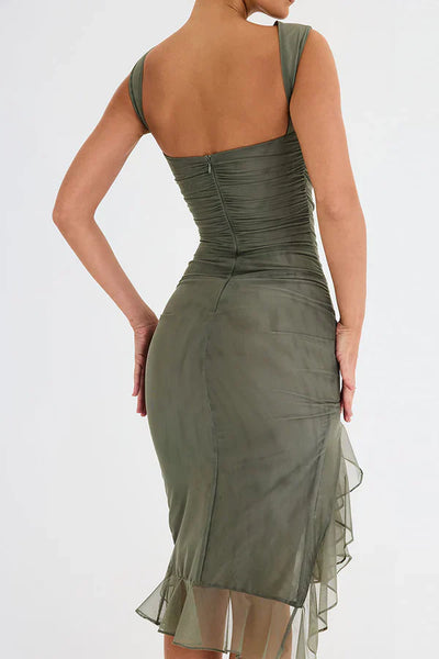 Lorienne | Ruffle Dress