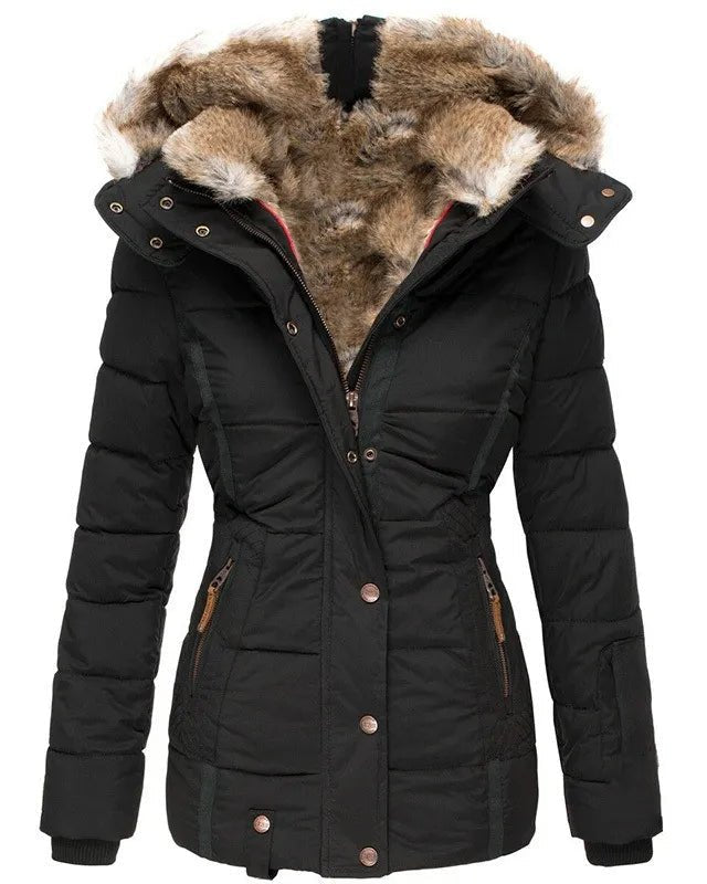 Nora | Warmer Winter Coat with Fur Lining
