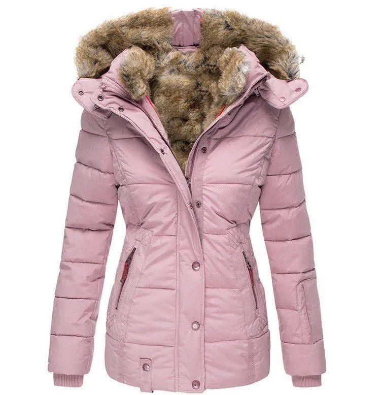Nora | Warmer Winter Coat with Fur Lining