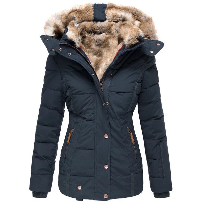 Nora | Warmer Winter Coat with Fur Lining