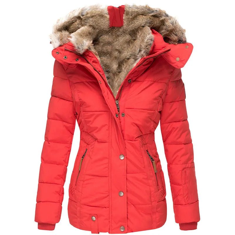 Nora | Warmer Winter Coat with Fur Lining