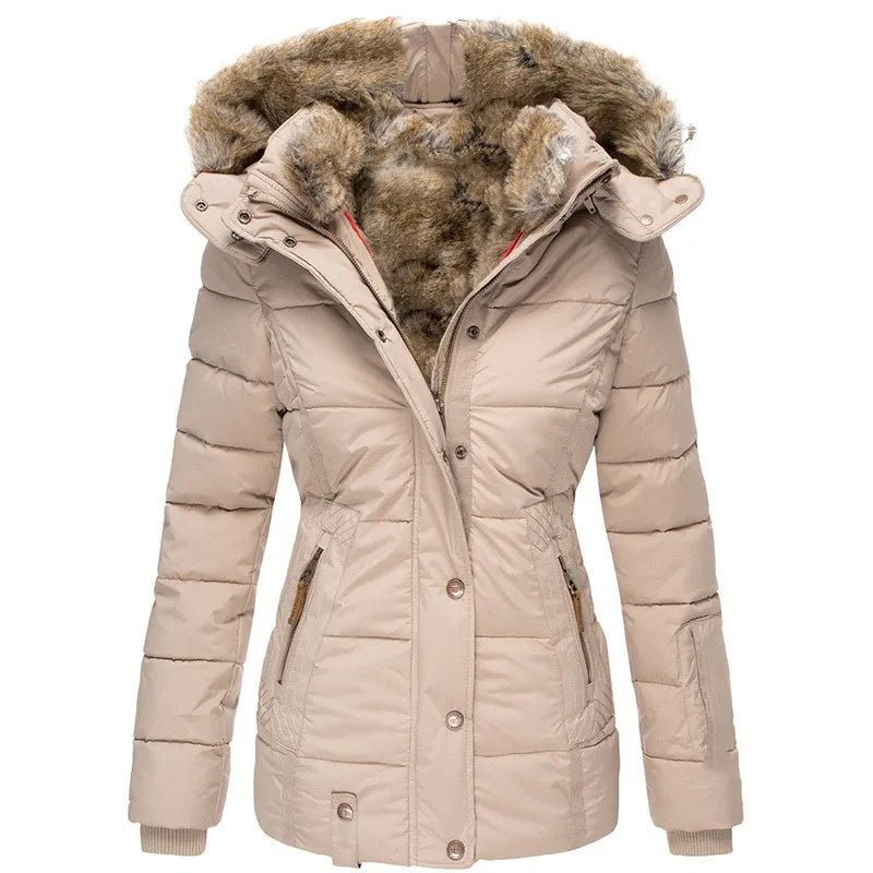 Nora | Warmer Winter Coat with Fur Lining