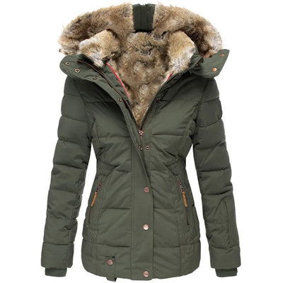 Nora | Warmer Winter Coat with Fur Lining