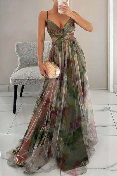 Eirith | Printed Maxi Dress