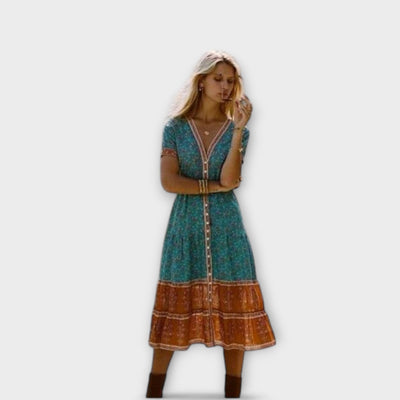 Boho Midi Dress
