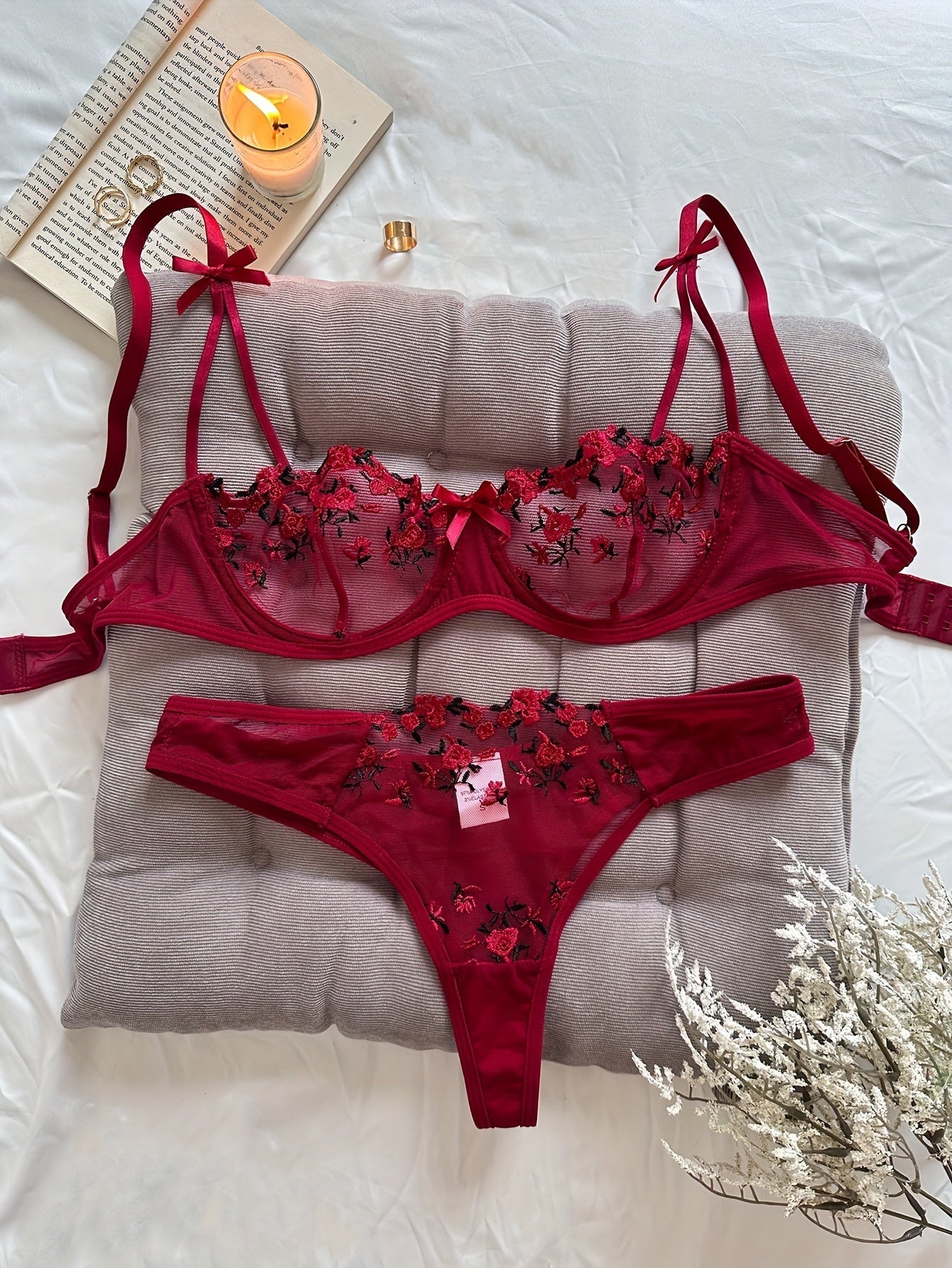 Calyra | Embroidered Lingerie