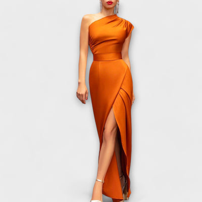 Asymmetrical Evening Dress