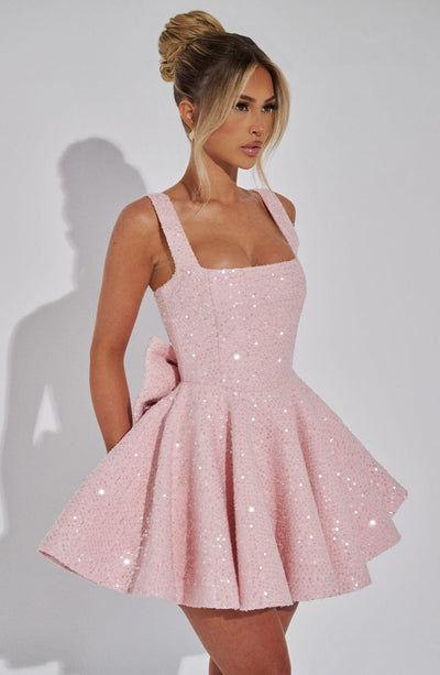 Silk dress "Garden Party" – Elegant & refined