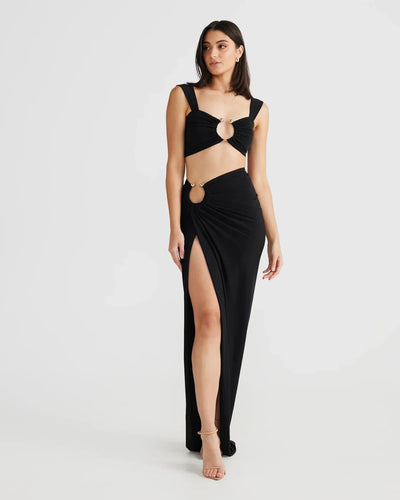 Alarice | Cut-Out Maxi Skirt
