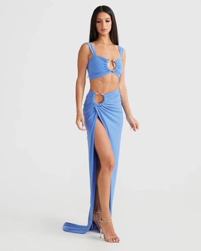 Alarice | Cut-Out Maxi Skirt