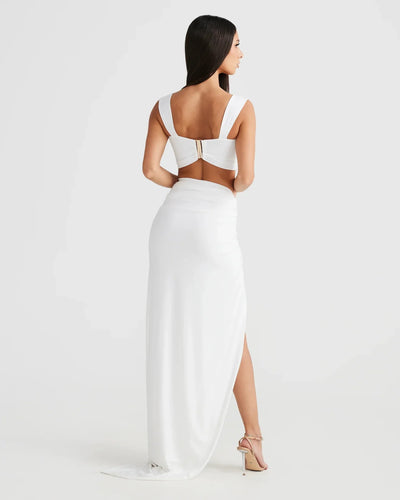 Alarice | Cut-Out Maxi Skirt