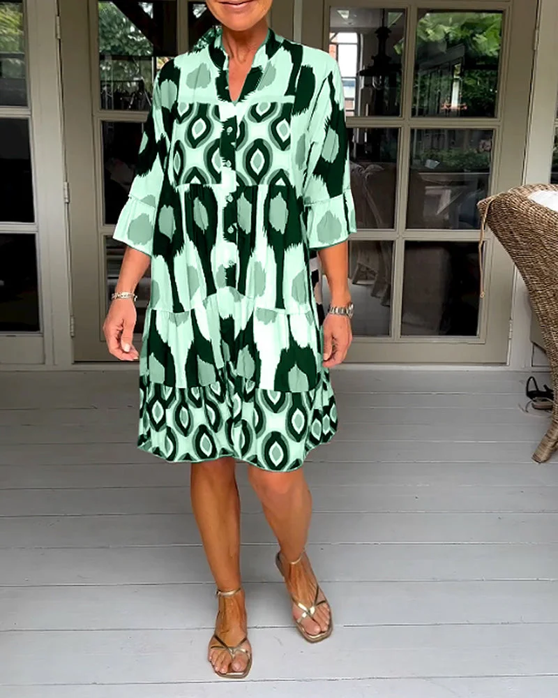 Elegant Pattern Dress