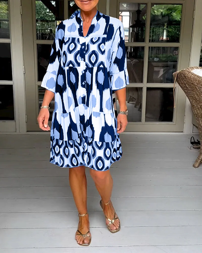 Elegant Pattern Dress
