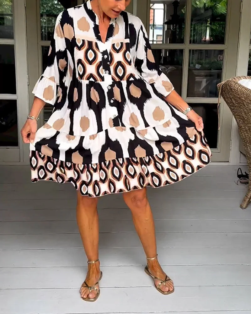 Elegant Pattern Dress