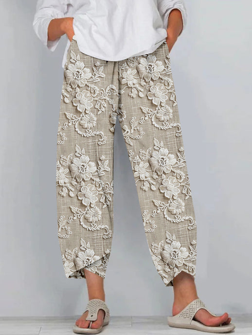 Comfortable Printed Pants