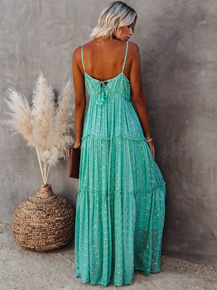 Green Maxi Dress