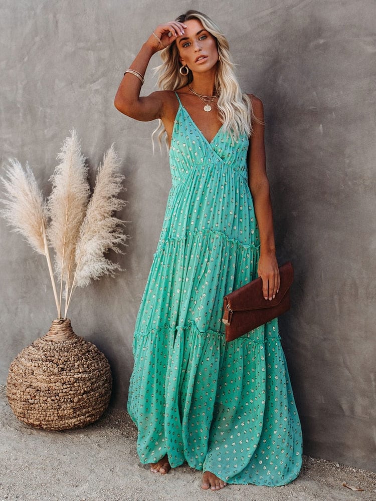 Green Maxi Dress